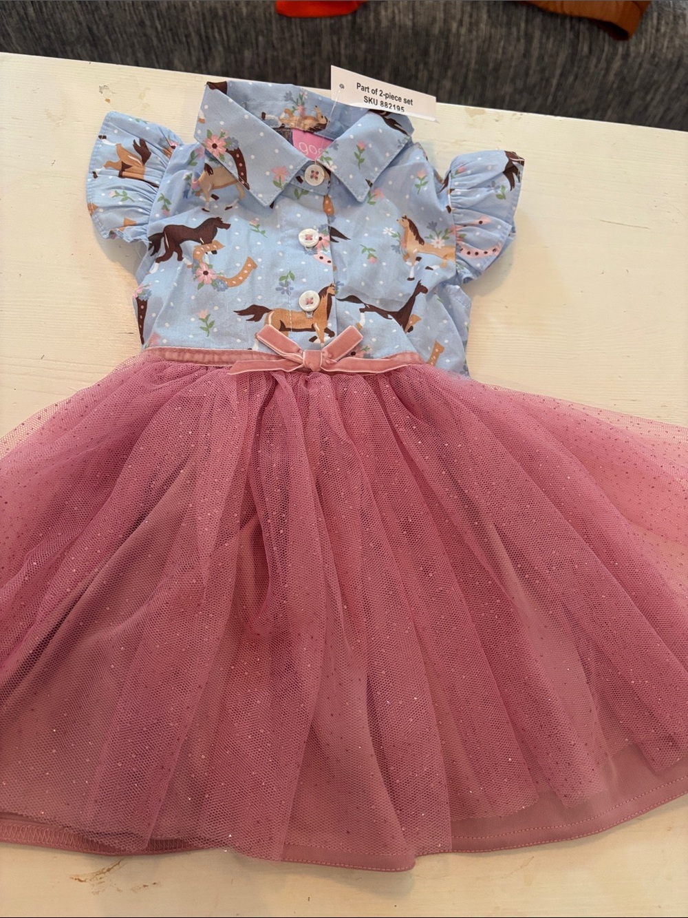 NWT Good lad horse print dress